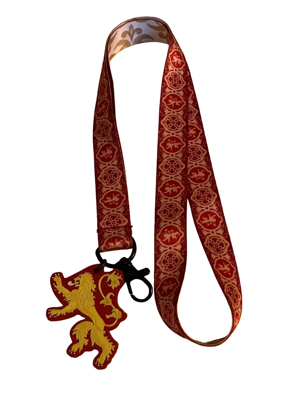 Game of Thrones House Lannister Lanyard Lion Sigil Charm HBO Promo 2017